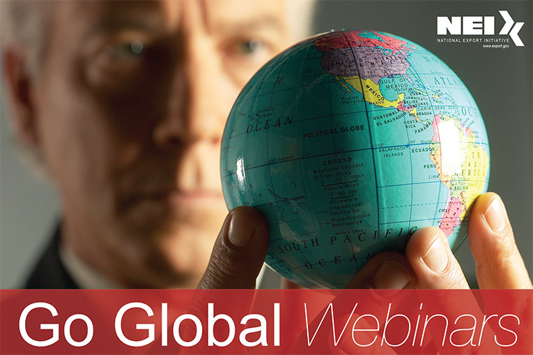 NEI/Go Global Webinars logo