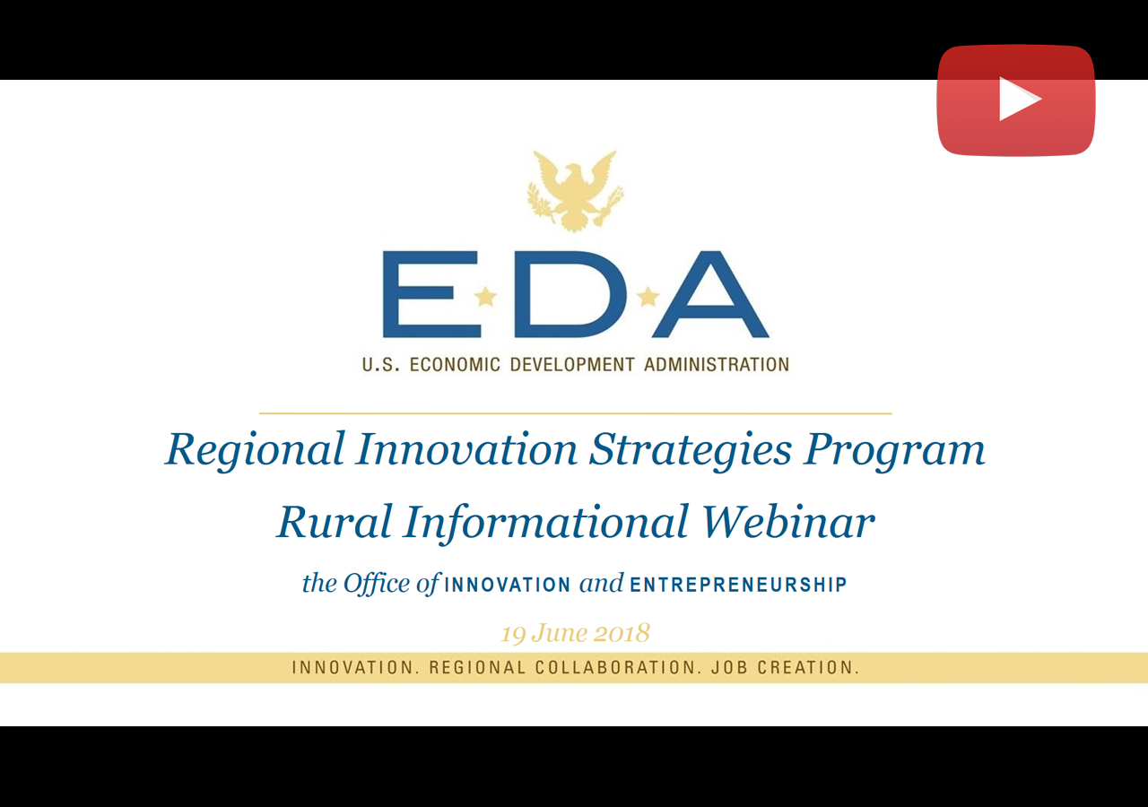 2018 RIS Rural Informational Webinar