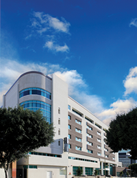 Exterior of YWCA of Greater Los Angeles Job Corps training facility