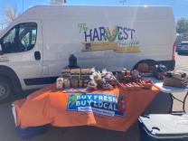 [Photo 1:] The Harvest Food Hub provides a crucial link between consumers and the Northwest New Mexico farmers who grow the food.